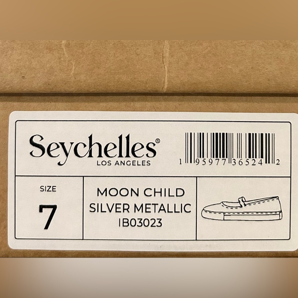 Seychelles Moon Child Silver Metallic Platform Loafer Sneakers Mary Jane US 7 - Picture 9 of 10